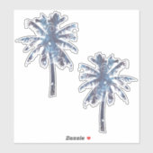 Sticker Batik Palm Trees de Bali (Feuille)