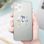 STICKER BÂTIMENT À BÂTIMENT POUR ANIMAUX DE FERME CUITE (Téléphone)