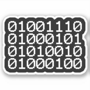 STICKER BÂTIMENT NERD BINAIRE