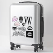 STICKER BÂTIMENTS CHIC (Sur valise)