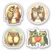 STICKER BÂTIMENTS VINTAGES D'AMOUR (Devant)
