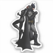 Sticker Batman Arkham City | Batman et Catwoman (Devant)