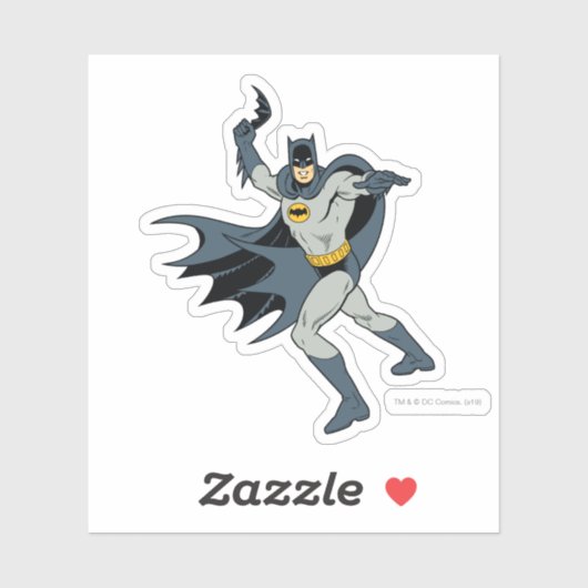 Sticker Batman Batarang (Feuille)