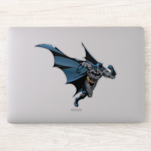 Sticker Batman court avec enthousiasme (Ordinateur)