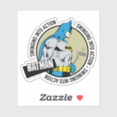 Sticker Batman Golfing - Passage En Action (Feuille)
