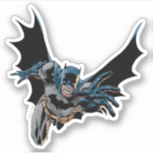 Sticker Batman hurle et lance des lunettes (Devant)