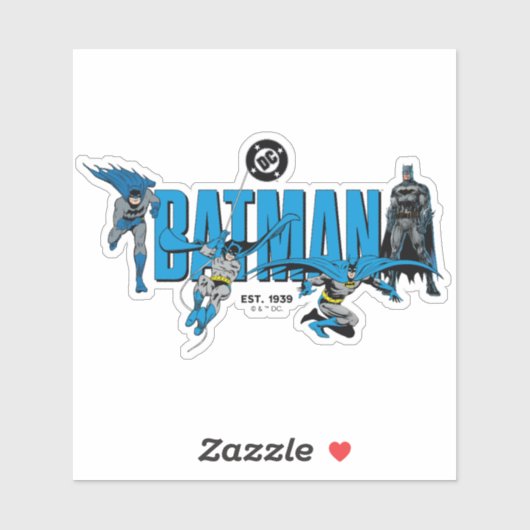 Sticker Batman Legends Forever Graphic (Feuille)