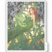 Sticker Batman Rebirth Poison Ivy Cover Illustration (Devant)