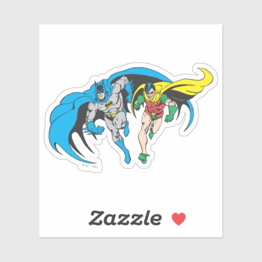 Sticker Batman & Robin (Feuille)