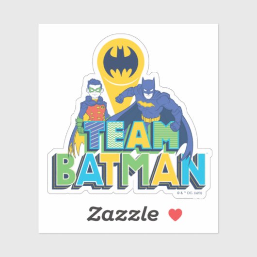 Sticker Batman | Team Batman & Robin (Feuille)