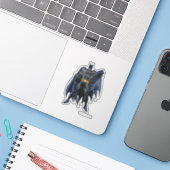 Sticker Batman tient le cap (Ordinateur portable avec iPhone)