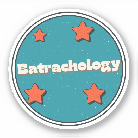 Sticker Batrachologie (Devant)