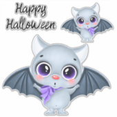 Sticker Bats d'Halloween (Devant)