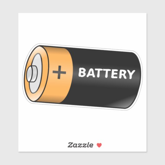 Sticker Batterie (Feuille)