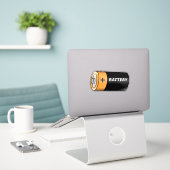 Sticker Batterie (Ordinateur portable sur le bureau)