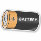 Sticker Batterie (Devant)