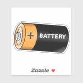 Sticker Batterie (Feuille)