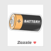 Sticker Batterie (Feuille)