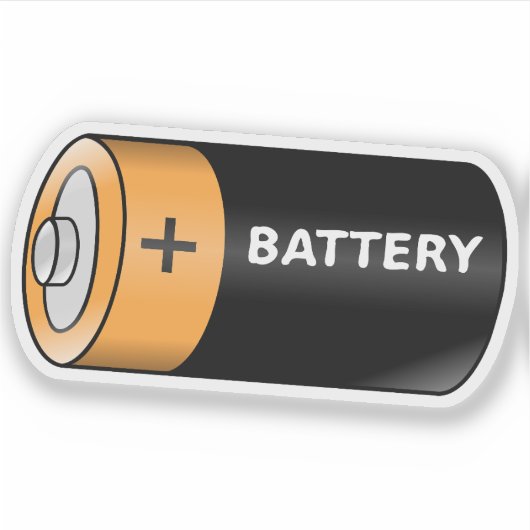 Sticker Batterie (Devant)