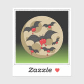 Sticker Battes Vampire de Ketchup (Feuille)