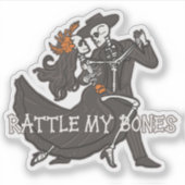 Sticker Battre mes os (Devant)