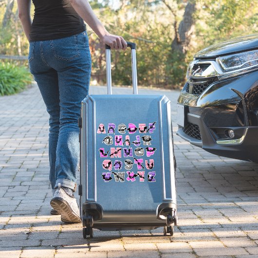 STICKER BATTY ALPHABET (Valise Insitu)