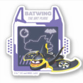 Sticker Batwheel™ Batwing - Plan De Batterie (Devant)