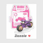 Sticker Batwheel™ Bibi - Le cycle Batgirl (Feuille)