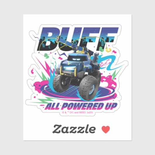 Sticker Batwheel™ Buff - Tous optimisés (Feuille)