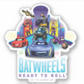 Sticker Batwheel™ - Prêt à rouler (Devant)