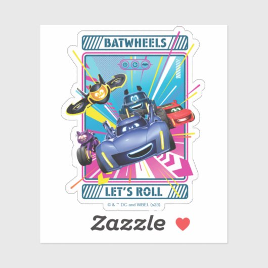 Sticker Batwheel™ - Roulons (Feuille)