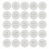 Sticker Baume de crème cosmétique blanc personnalisable de (Devant)