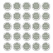 Sticker Baume de crème de pot cosmétique de 1,14 po sur me (Devant)