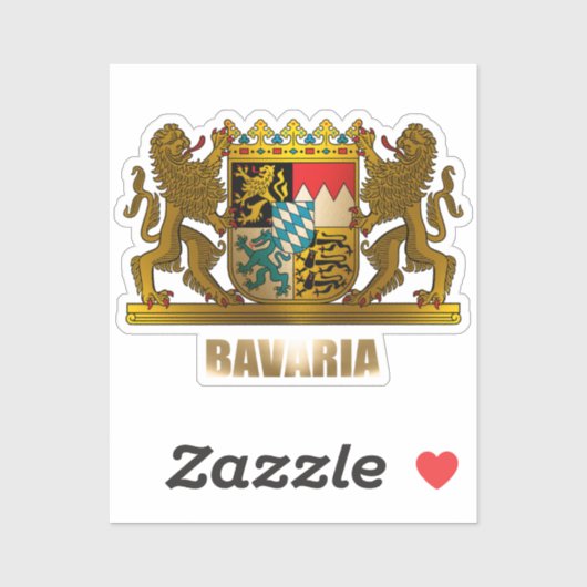 Sticker Bavière (Feuille)