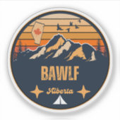 Sticker Bawlf (Alberta) (Devant)