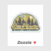 Sticker Bay Minette, Alabama (Feuille)