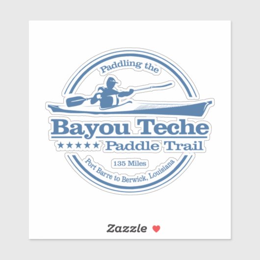 Sticker Bayou Teche PT (SK) (Feuille)