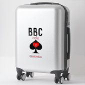 Sticker BBC Seule pique lame signe Thunder_Cove (Sur valise)