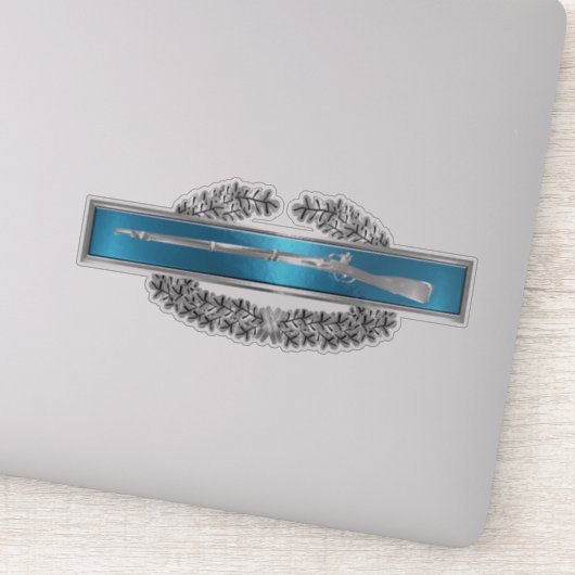 Sticker BCEI - Insigne de l'Infanteur de combat (Détail)