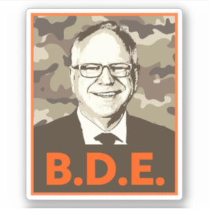 Sticker BDE Hope au Camouflage