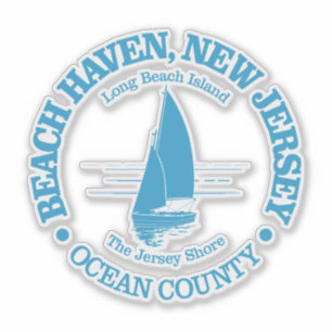 Sticker Beach Haven (voilier)