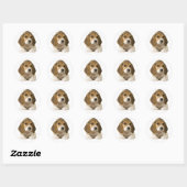 Sticker beagle (Feuille)