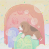 Sticker Beagle & Popsicles (Devant)