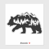 Sticker Bear Sticker. (Feuille)