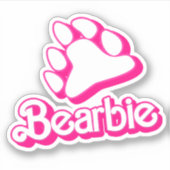 Sticker Bearbie (Devant)