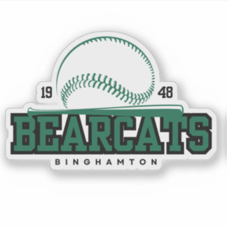 Sticker Bearcats de Binghamton Jeu Jour cadeaux