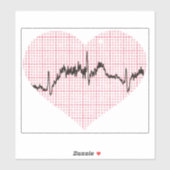 Sticker Beat du coeur VII (Feuille)