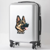 Sticker Beau berger allemand (Sur valise)