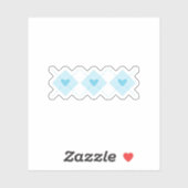 Sticker Beau Jacquard (Feuille)