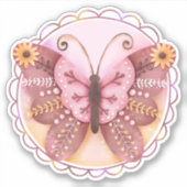 Sticker Beau Papillon (Devant)